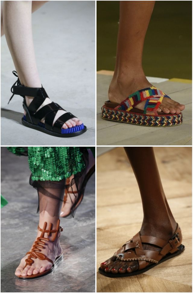 Модные женские сандалии весна-лето 2016 фото