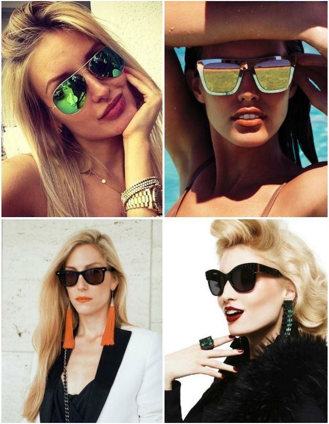 Модные женские солнцезащитные очки 2016 фото