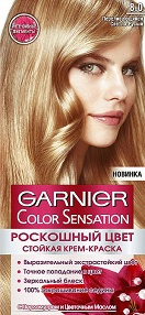 Гарньер Колор Сенсейшен — палитра цветов бюджетной, но стойкой и безопасной краски для волос